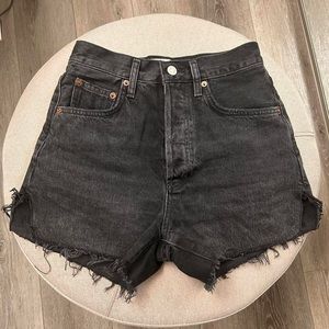AGOLDE dee jean shorts